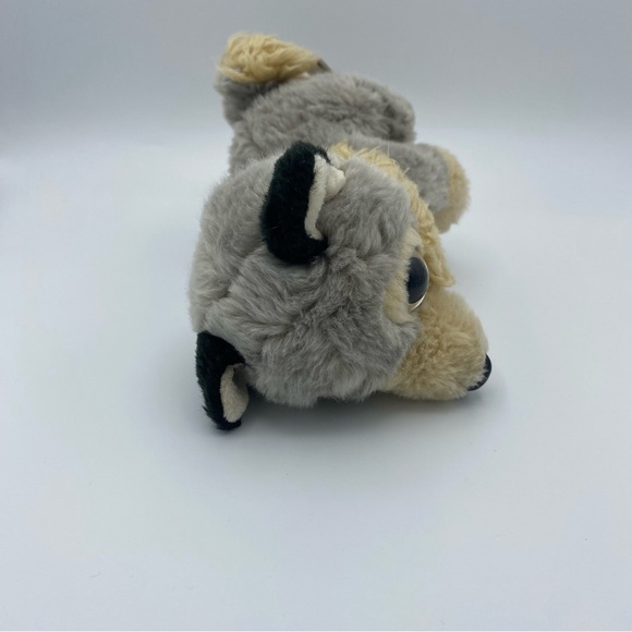 Adventure Planet Plush Wolf Toy 7 Inches Stuffed Animal Gray Brown Well Loved - Picture 7 of 7